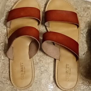 Donated old navy sandals